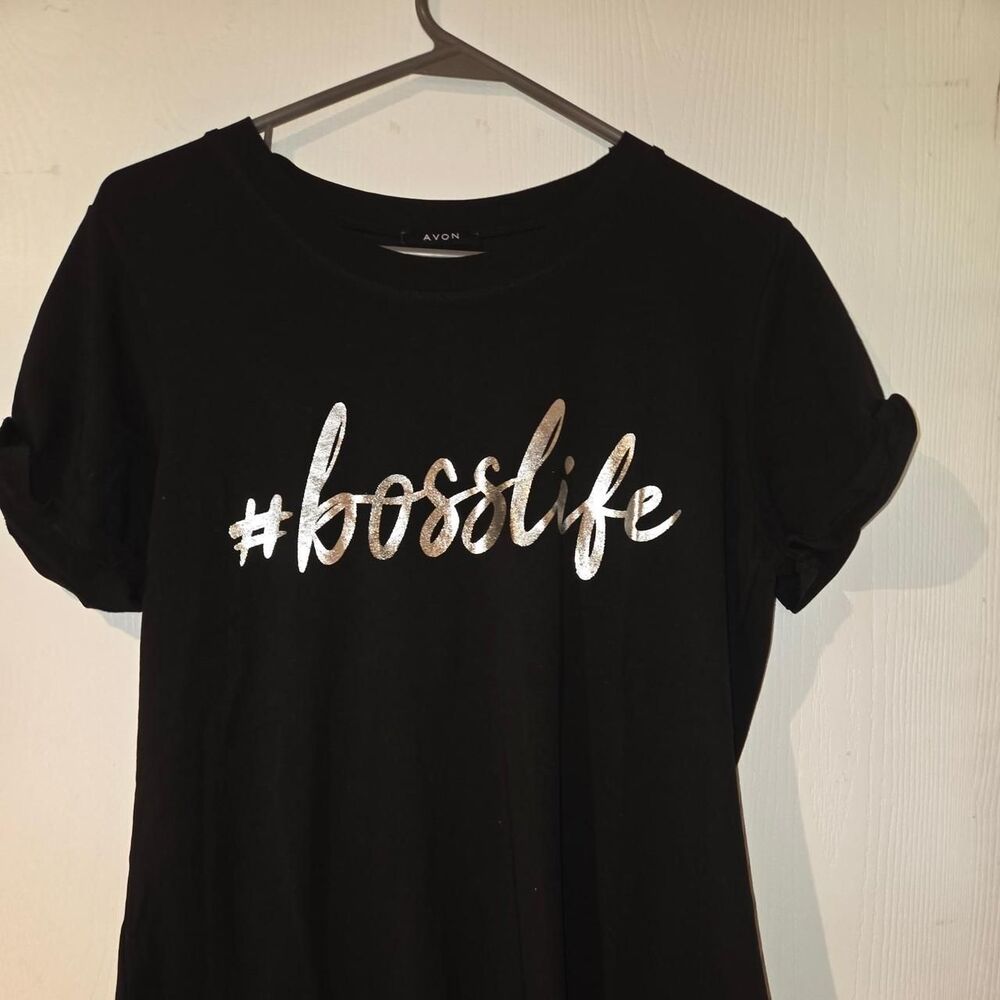 Avon Women's Black T-shirt